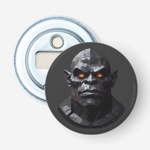 Orc Portret Button Flesopener