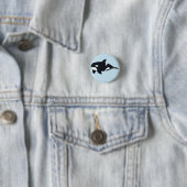 Orca Badge Ronde Button 3,2 Cm (In situ)