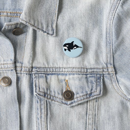 Orca Badge Ronde Button 3,2 Cm (In situ)