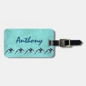 Orca Bagagelabel (Voorkant horizontaal)