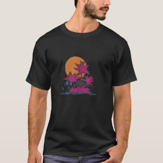 Orca Beach Zee Animal Tropical Summer Vacation Kil T-shirt
