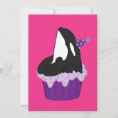 Orca Birthday Kaart (Achterkant)