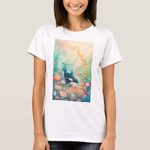 Orca Bloemenwereld T-shirt