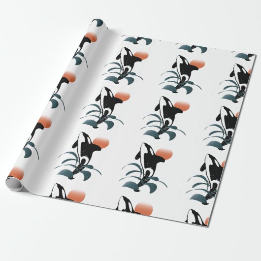 Orca Cadeaupapier (Uitgerold)