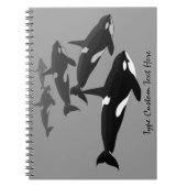 Orca Carnet Personnalisé Killer Whale Journal (Devant)