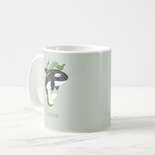 Orca Christmas Mug (Devant gauche)