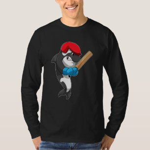 Orca Cricket Cricket Bat Sport Zweet T-shirt