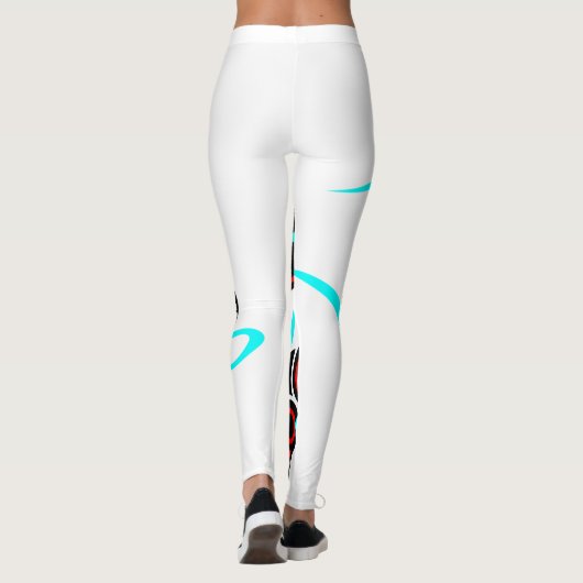 Orca design leggings (Dos)