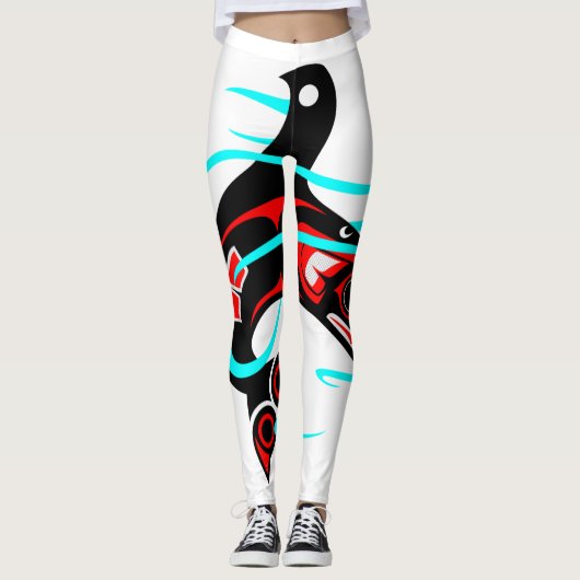 Orca design leggings (Devant)