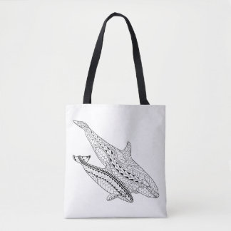Orca- en Baby-kleuring, volledig Tas