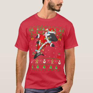 Orca Fish Lover Xmas overeenkomend met Santa Ugly T-shirt