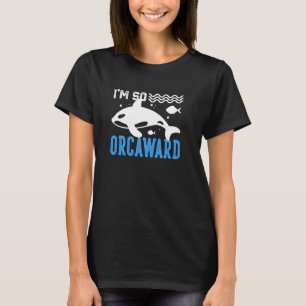 Orca Graphic for Women Mannen Kinder Whale Pul Hoo T-shirt