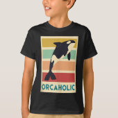 orca graphic killer whale lover ocean activist t-shirt (Voorkant)