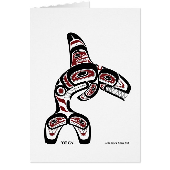 Orca-kaart van Todd Baker (Voorkant)