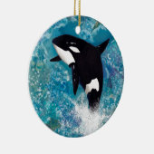 Orca Keramisch Ornament (Rechts)
