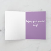  orca Killer Whale Birthday Kaart (Binnen)