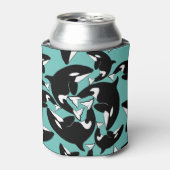 Orca Killer Whale Blikjeskoeler (Blikje Voorkant)