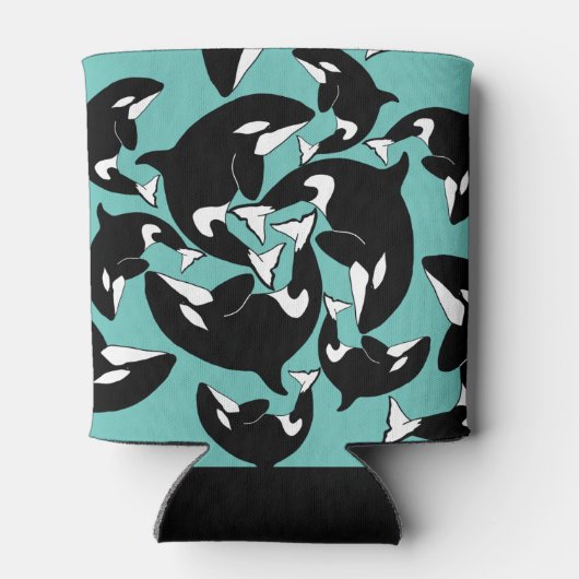 Orca Killer Whale Blikjeskoeler (Achterkant)