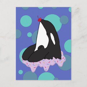  Orca Killer Whale Briefkaart