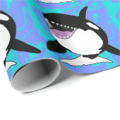 Orca Killer Whale Cadeaupapier (Rol Hoek)
