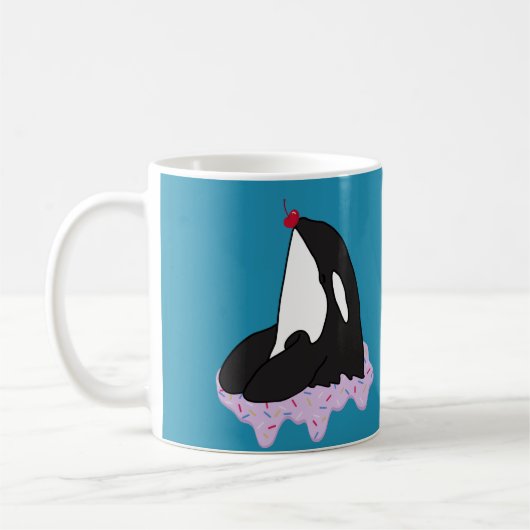 Orca Killer Whale Coffee Mug (Gauche)