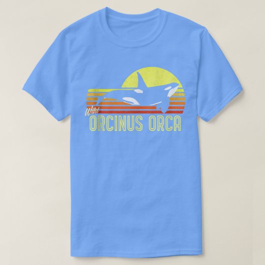 Orca Killer Whale Dolphin Marine Science Bioloog T-shirt (Design voorkant)