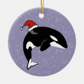 Orca Killer Whale Keramisch Ornament (Voorkant)