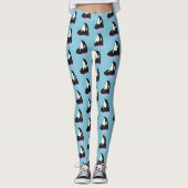 Orca Killer Whale Leggings (Devant)
