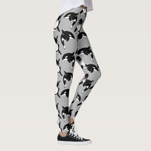 Orca Killer Whale Leggings (Rechts)