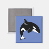Orca Killer Whale Magneet (Voorkant / Achterkant)