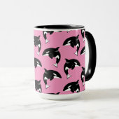 Orca Killer Whale Mok (Voorkant rechts)