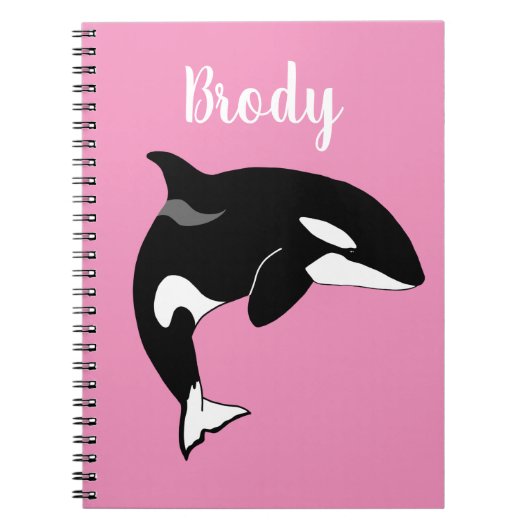 Orca Killer Whale Notitieboek (Voorkant)