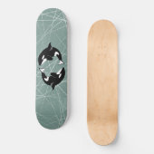Orca Killer Whale Skateboard (Voorkant)