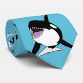 Orca Killer Whale Stropdas (Opgerold)