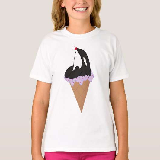  Orca Killer Whale    T-shirt (Voorkant)