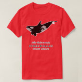 Orca Killer Whale Zee Panda Freewhales T-shirt (Design voorkant)