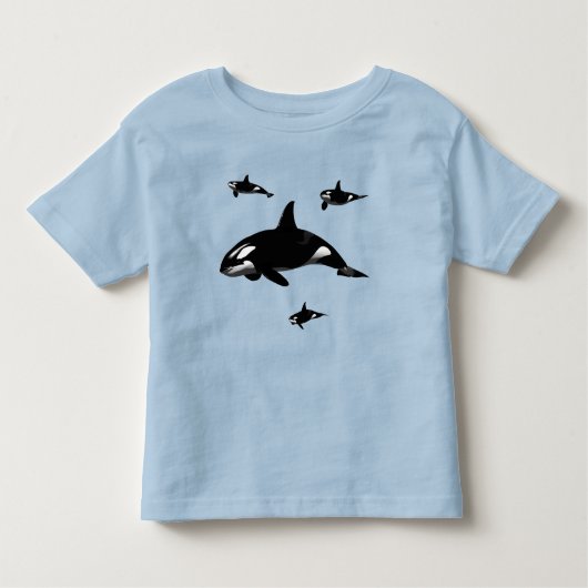 Orca Kinder Shirts (Voorkant)