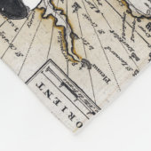 Orca Nautical Compass Fleece Deken (Hoek)