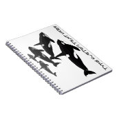 Orca Notebook Personal Killer Whale Journal Notitieboek (Rechterzijde)