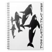 Orca Notebook Personal Killer Whale Journal Notitieboek (Voorkant)