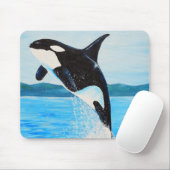 Orca Painting Muismat (Met muis)