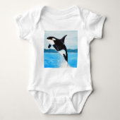 Orca Painting Romper (Voorkant)