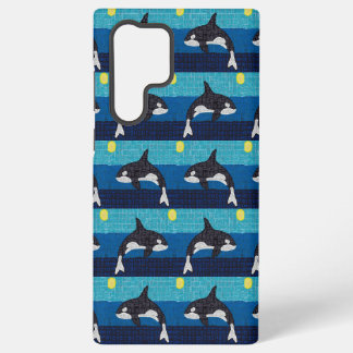 Orca (patroon) - Samsung Telefoonhoes Galaxy Hoesje