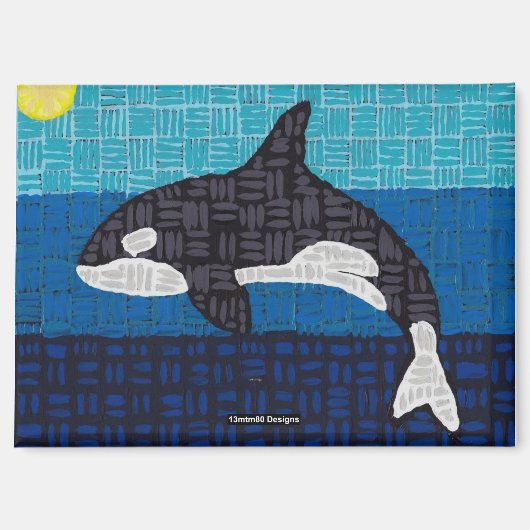 Orca (rectangle) - Magnet (Recto)