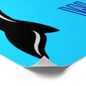 Orca: Red de walvissen! Poster (Hoek)