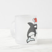 Orca Santa Matglas Koffiemok (Voorkant links)