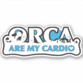 ORCA Sont Mon Sticker Cardio Vinyl (Devant)