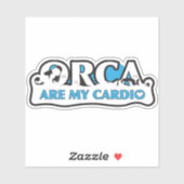 ORCA Sont Mon Sticker Cardio Vinyl (Feuille)