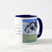 Orca Spirits "C'est ma planète aussi" Mug (Devant droit)
