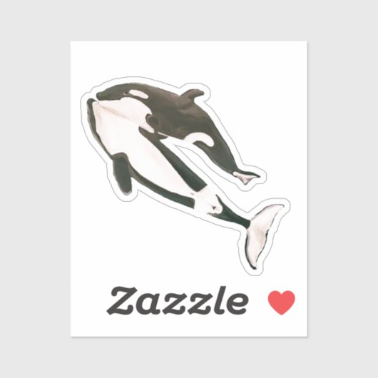 Orca Sticker (Vel)